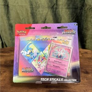 Pokemon Prismatic Evolution Tech Sticker Collection